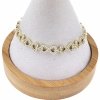 gold bracelet for a gold-plated leg