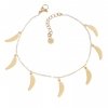 BRACELET GOLD CELEBRITY STAINLESS STEEL