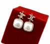 gold plated earrings with exclusive cubic zirconia