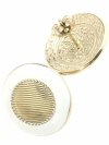 gold earrings made of stainless steel