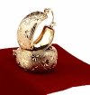 exclusive swarovski gold-plated earrings