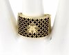 gold ring 17,00mm. gold-plated engagement xuping