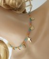 GOLD CHAIN NECKLACE celebrity STAINLESS STEEL