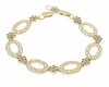 gold bracelet for a gold-plated leg