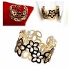 ring 18,30mm gold stainless steel