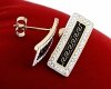 gold earrings made of stainless steel