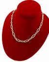 Gold Chain Celebrity Gold Plated Necklace 14K XUPING