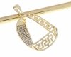 gold pendant 18k shiny xuping