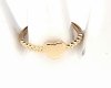 gold ring 18,60mm. gold-plated engagement xuping
