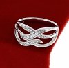 gold ring 18,60mm. gold-plated engagement xuping