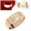 gold ring 18,60mm. gold-plated engagement xuping