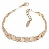 gold bracelet for a gold-plated leg