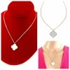 GOLD CHAIN NECKLACE celebrity STAINLESS STEEL