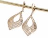 exclusive swarovski gold-plated earrings