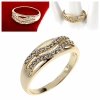 gold ring 18,60mm. gold-plated engagement xuping
