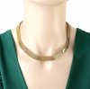 GOLD CHAIN NECKLACE celebrity STAINLESS STEEL