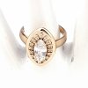 gold ring 18,60mm. gold-plated engagement xuping