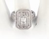 gold ring 18,60mm. gold-plated engagement xuping