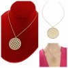 GOLD CHAIN NECKLACE celebrity STAINLESS STEEL