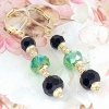 gold earrings made of stainless steel