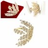 gold ring 17,00mm. gold-plated engagement xuping