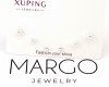 gold plated earrings with exclusive cubic zirconia