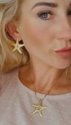GOLD CHAIN NECKLACE celebrity STAINLESS STEEL