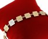 BRACELET GOLD CELEBRITY STAINLESS STEEL