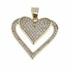 gold pendant 18k shiny xuping