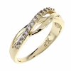 gold ring 18,60mm. gold-plated engagement xuping