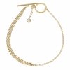 BRACELET GOLD CELEBRITY STAINLESS STEEL