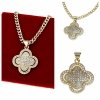gold pendant 18k shiny xuping