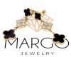 gold earrings made of stainless steel
