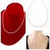GOLD CHAIN NECKLACE celebrity STAINLESS STEEL