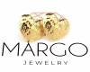 gold earrings made of stainless steel