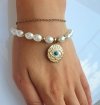 BRACELET GOLD CELEBRITY STAINLESS STEEL