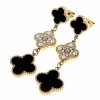 gold earrings made of stainless steel
