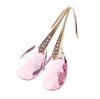 exclusive swarovski gold-plated earrings