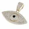 gold pendant 18k shiny xuping