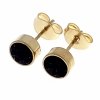 gold earrings made of stainless steel