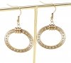 EARRINGS SILVER STAINLESS STEEL CELEBRITY