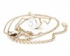 GOLD CHAIN NECKLACE celebrity STAINLESS STEEL
