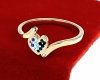 ring 19,00mm gold stainless steel