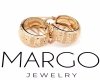 gold plated earrings with exclusive cubic zirconia