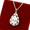 gold pendant 18k shiny xuping