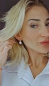 gold plated earrings with exclusive cubic zirconia