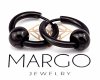 gold earrings made of stainless steel