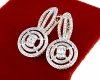 exclusive swarovski gold-plated earrings