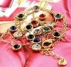 GOLD CHAIN NECKLACE celebrity STAINLESS STEEL