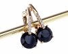 exclusive swarovski gold-plated earrings